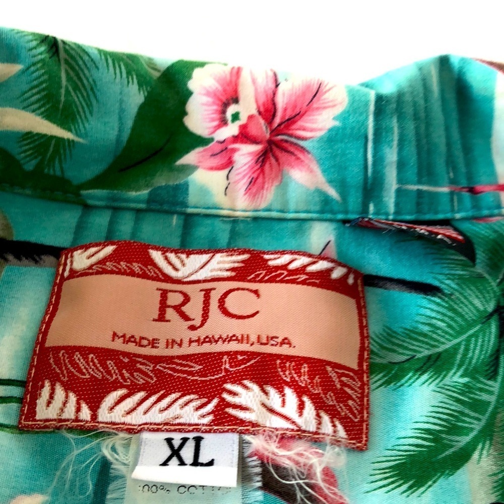 RJC made in USA vintage Hawaii shirt Sz XXL. - Picture 5 of 12